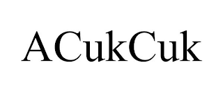 ACUKCUK