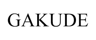 GAKUDE