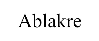 ABLAKRE