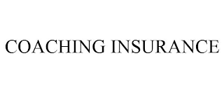 COACHING INSURANCE