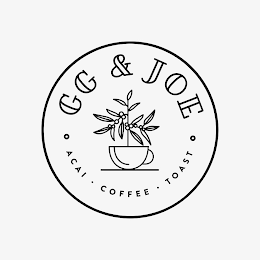 GG & JOE ACAI · COFFEE · TOAST