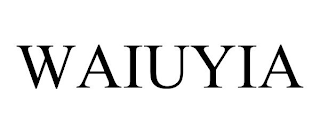 WAIUYIA