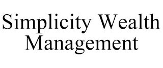 SIMPLICITY WEALTH MANAGEMENT