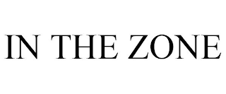 IN THE ZONE