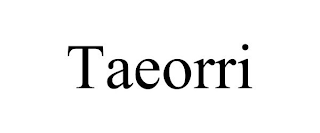 TAEORRI