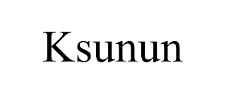 KSUNUN