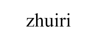 ZHUIRI