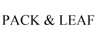 PACK & LEAF