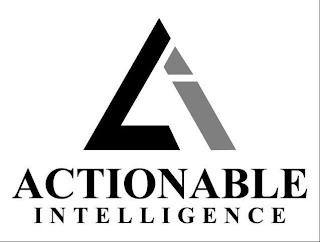 ACTIONABLE INTELLIGENCE