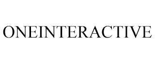 ONEINTERACTIVE