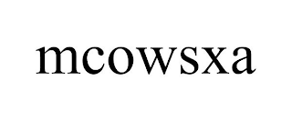 MCOWSXA