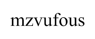 MZVUFOUS