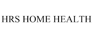 HRS HOME HEALTH