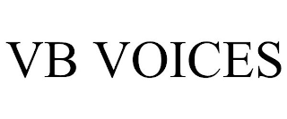 VB VOICES