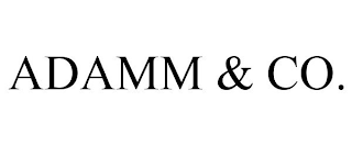 ADAMM & CO.