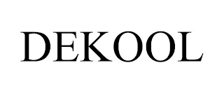 DEKOOL