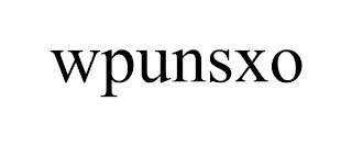 WPUNSXO