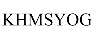 KHMSYOG