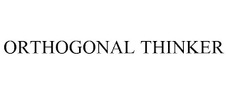 ORTHOGONAL THINKER