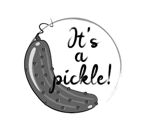 IT'S A PICKLE!