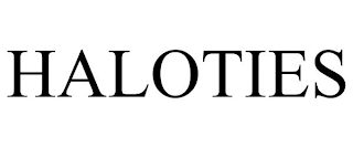 HALOTIES