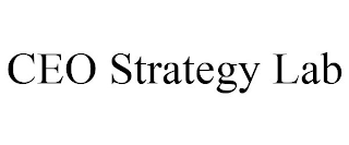 CEO STRATEGY LAB