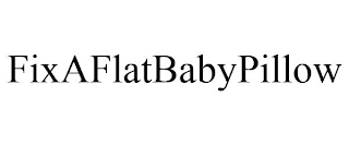 FIXAFLATBABYPILLOW