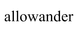 ALLOWANDER