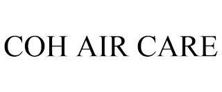 COH AIR CARE