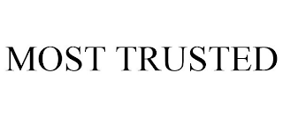 MOST TRUSTED