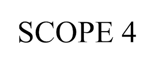 SCOPE 4