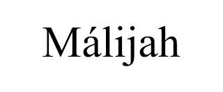 MÁLIJAH