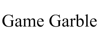 GAME GARBLE