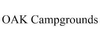 OAK CAMPGROUNDS