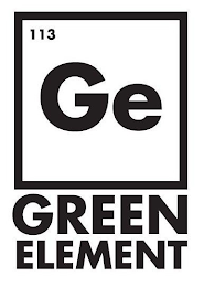 113 GE GREEN ELEMENT