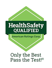 HEALTHSAFETY QUALIFIED AMERICAN RATINGS CORP. ONLY THE BEST PASS THE TEST!