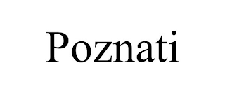 POZNATI