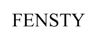 FENSTY