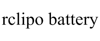 RCLIPO BATTERY
