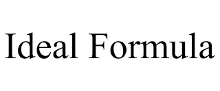 IDEAL FORMULA