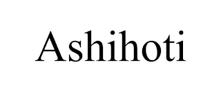 ASHIHOTI