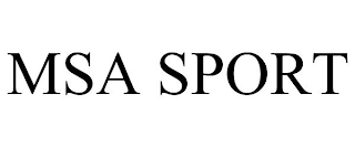 MSA SPORT