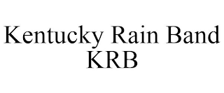 KENTUCKY RAIN BAND KRB