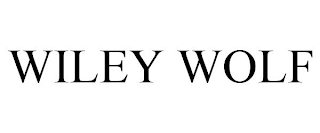 WILEY WOLF