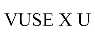 VUSE X U