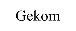 GEKOM