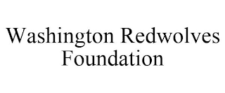 WASHINGTON REDWOLVES FOUNDATION