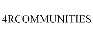 4RCOMMUNITIES