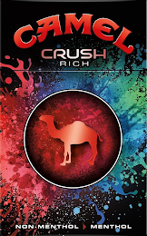 CAMEL CRUSH RICH NON-MENTHOL MENTHOL