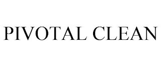 PIVOTAL CLEAN